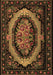 Medallion Brown French Rug, tr468brn