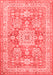 Medallion Red Traditional Area Rugs