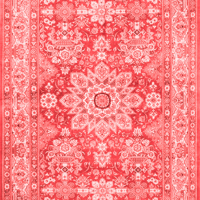Medallion Red Traditional Area Rugs