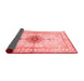 Medallion Red Traditional Area Rugs