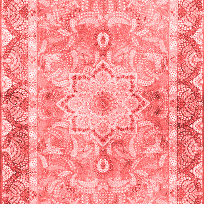 Medallion Red Traditional Area Rugs