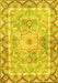 Medallion Yellow Traditional Rug, tr4692yw