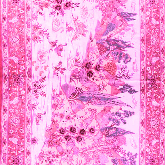 Animal Pink Traditional Rug, tr4693pnk