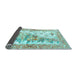 Sideview of Animal Light Blue Traditional Rug, tr4693lblu