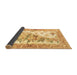 Sideview of Animal Brown Traditional Rug, tr4693brn