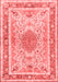 Medallion Red Traditional Area Rugs