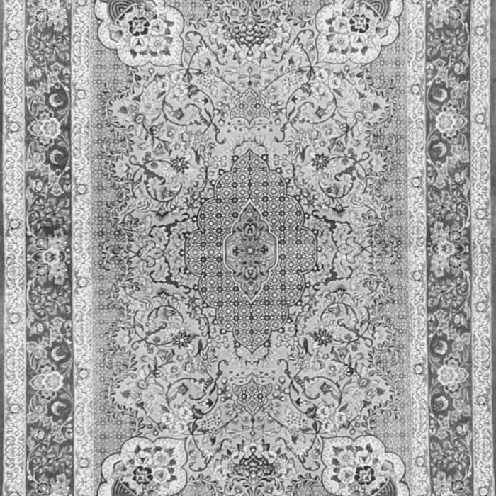 Medallion Gray Traditional Rug, tr4694gry