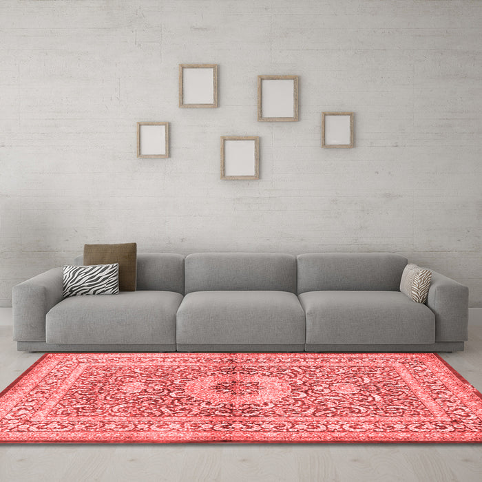 Traditional Red Washable Rugs