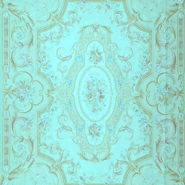 Persian Light Blue Traditional Rug, tr4696lblu