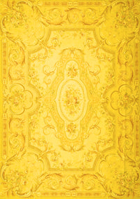 Persian Yellow Traditional Rug, tr4696yw