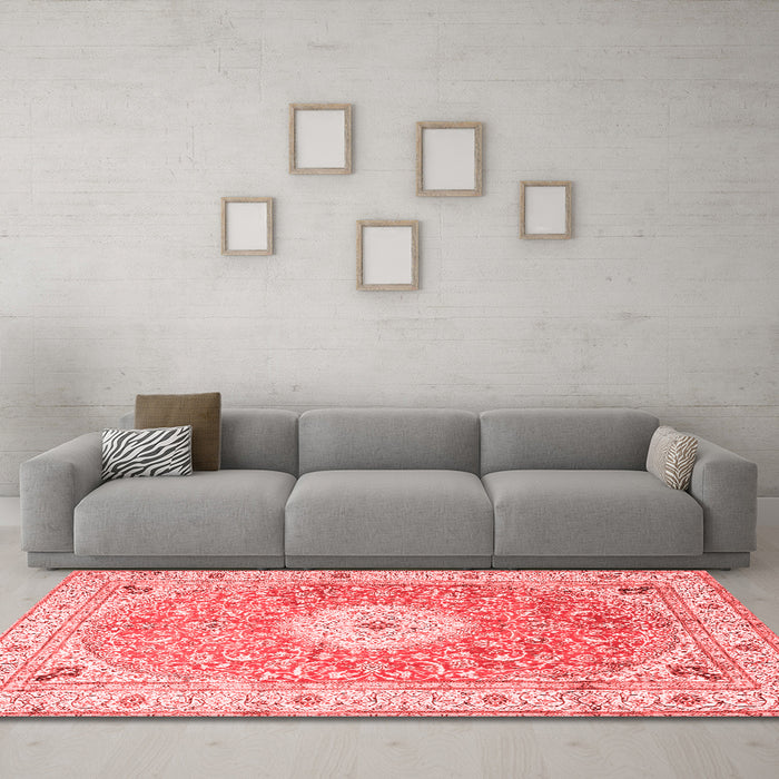 Traditional Red Washable Rugs
