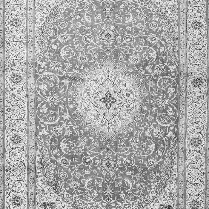 Medallion Gray Traditional Rug, tr4697gry