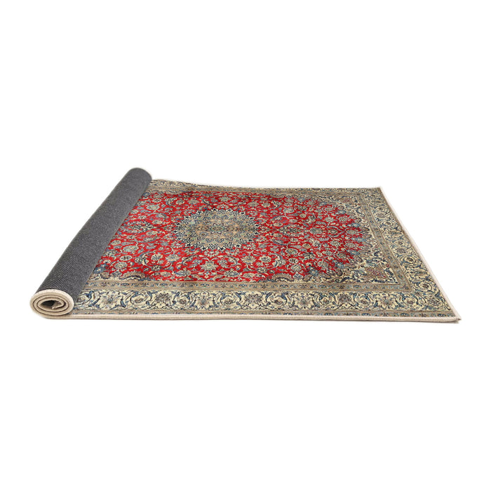 Sideview of Traditional Tan Brown Oriental Rug, tr4698