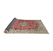 Sideview of Traditional Tan Brown Oriental Rug, tr4698