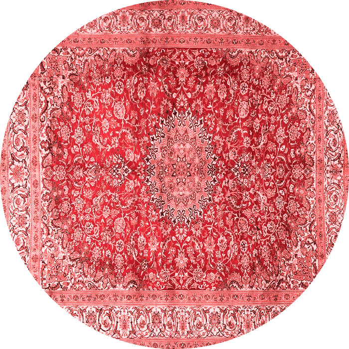 Machine Washable Oriental Red Traditional Rug, wshtr4698red