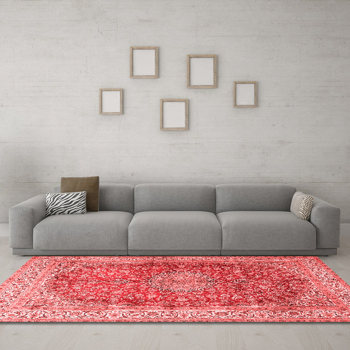 Traditional Red Washable Rugs