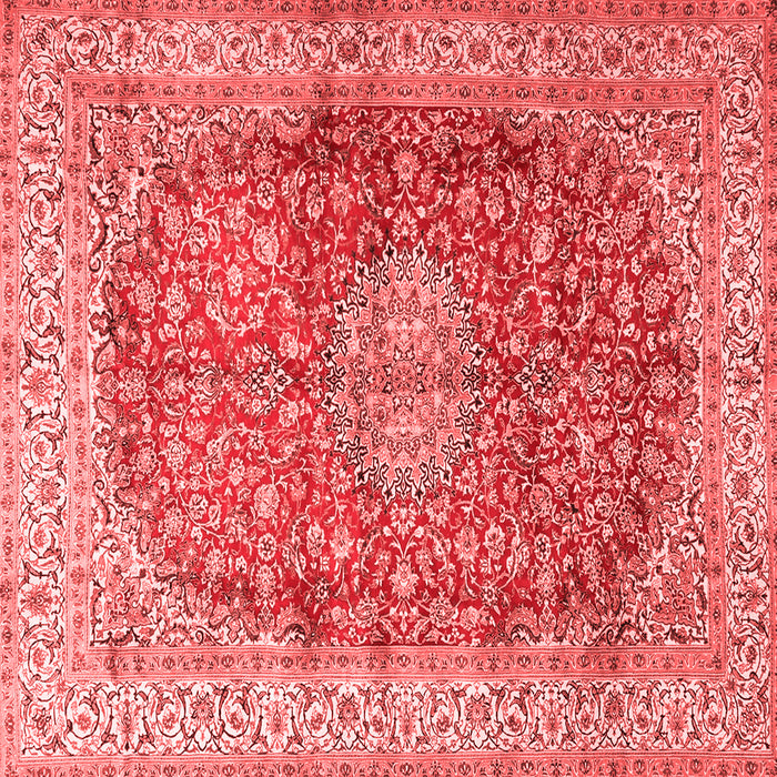 Machine Washable Oriental Red Traditional Rug, wshtr4698red