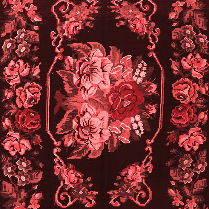 Medallion Red French Area Rugs