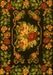 Medallion Yellow French Rug, tr469yw