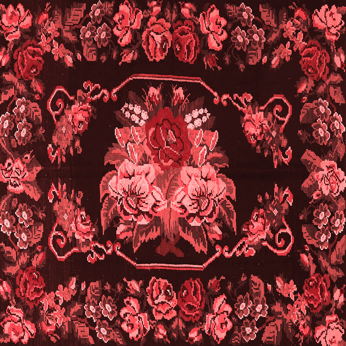 Medallion Red French Rug, tr469red