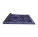 Sideview of Persian Blue Traditional Rug, tr46blu