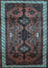 Machine Washable Persian Light Blue Traditional Rug, wshtr46lblu