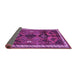 Sideview of Persian Purple Traditional Rug, tr46pur