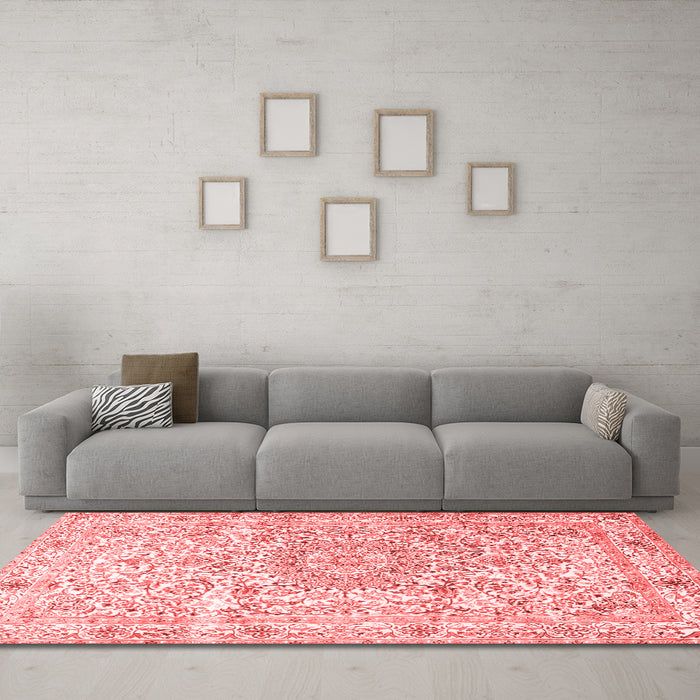 Traditional Red Washable Rugs