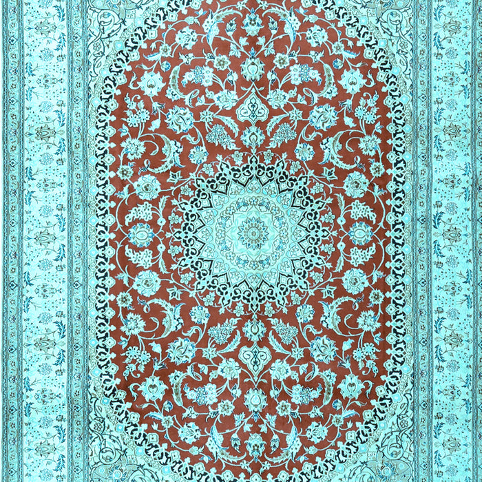 Persian Light Blue Traditional Rug, tr4701lblu