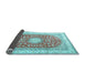 Sideview of Persian Light Blue Traditional Rug, tr4701lblu