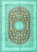 Persian Turquoise Traditional Rug, tr4701turq