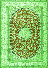 Persian Green Traditional Rug, tr4701grn