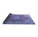 Sideview of Persian Blue Traditional Rug, tr4702blu