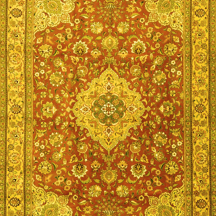Persian Yellow Traditional Rug, tr4702yw