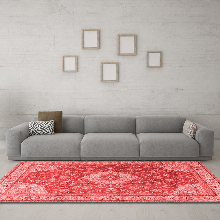 Traditional Red Washable Rugs