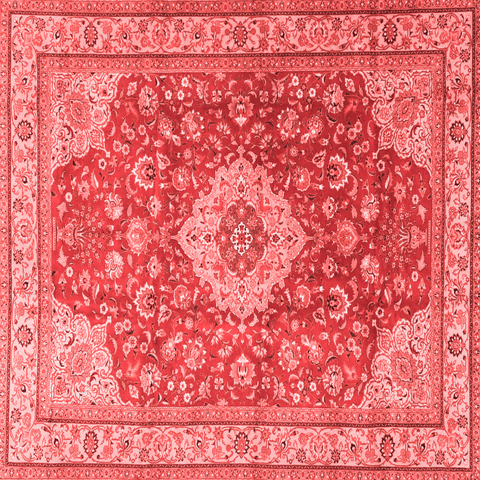 Machine Washable Persian Red Traditional Rug, wshtr4702red
