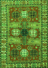 Persian Green Traditional Rug, tr4703grn