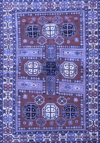 Persian Blue Traditional Rug, tr4703blu