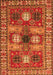 Persian Orange Traditional Rug, tr4703org