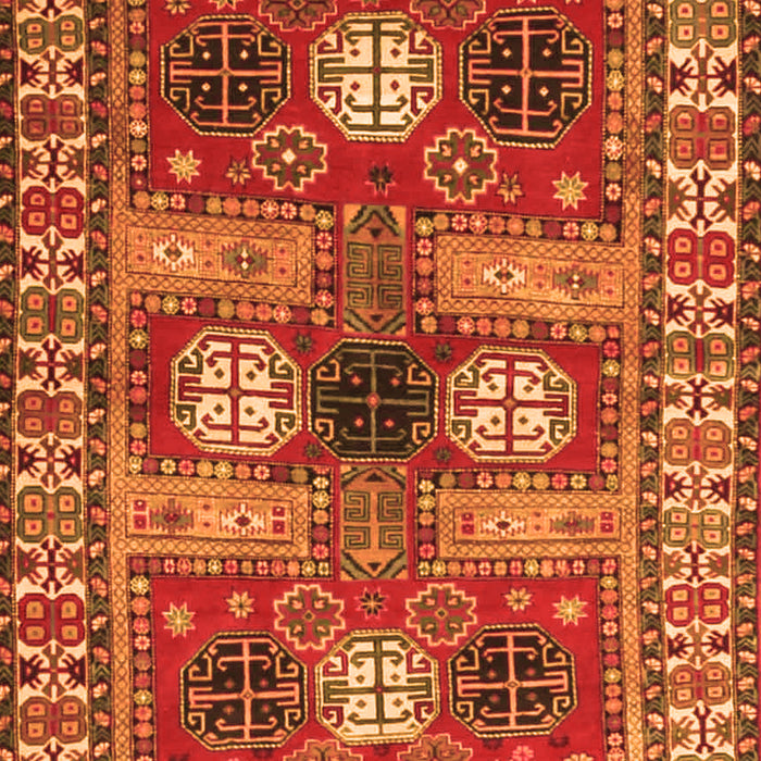 Persian Orange Traditional Rug, tr4703org