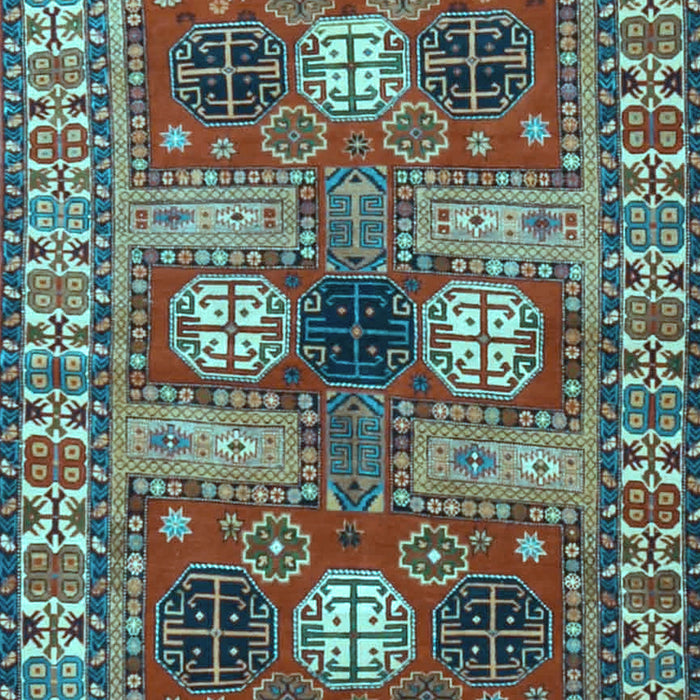 Persian Light Blue Traditional Rug, tr4703lblu