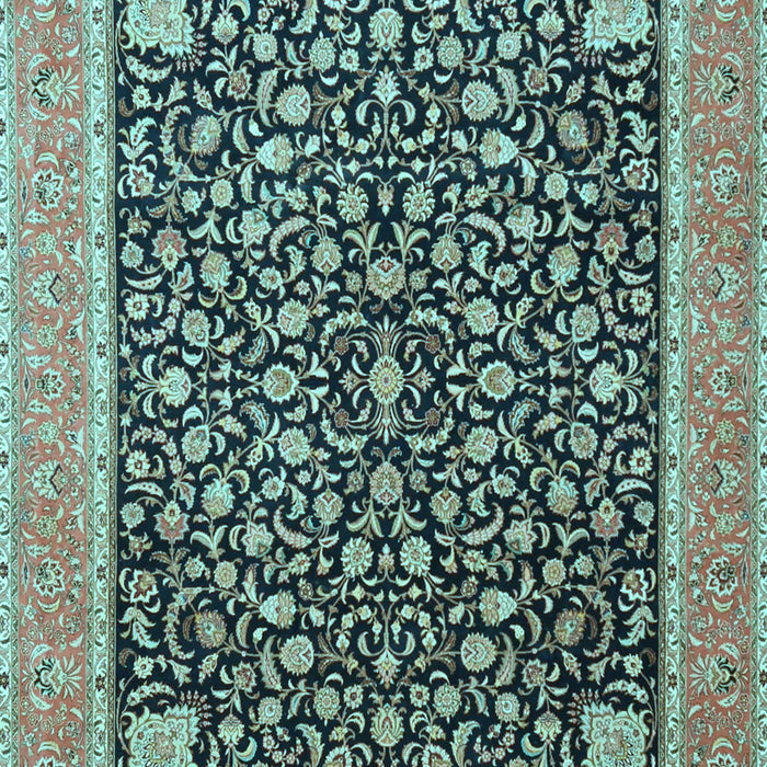 Persian Light Blue Traditional Rug, tr4704lblu