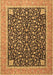 Persian Brown Traditional Rug, tr4704brn