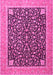 Persian Pink Traditional Rug, tr4704pnk