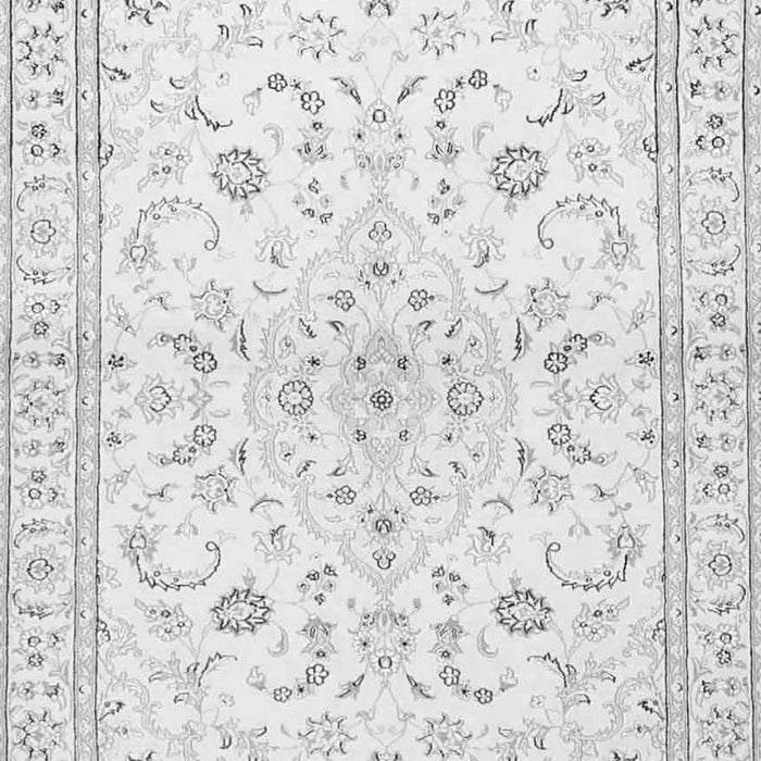 Serging Thickness of Machine Washable Medallion Gray Traditional Rug, wshtr4706gry