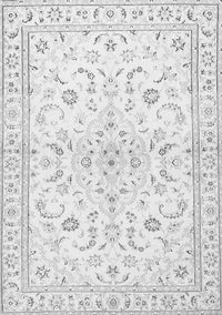 Medallion Gray Traditional Rug, tr4706gry