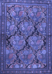 Persian Blue Traditional Rug, tr4707blu