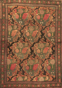Persian Brown Traditional Rug, tr4707brn