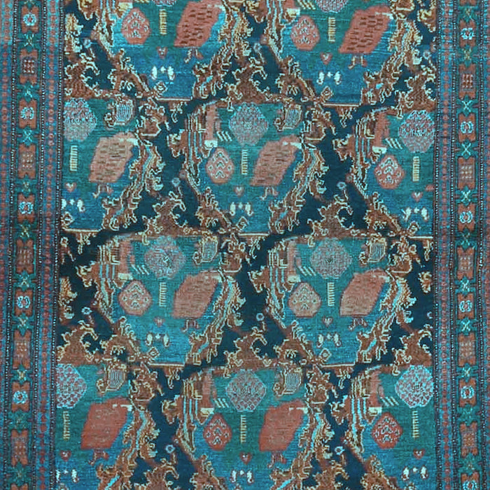 Persian Light Blue Traditional Rug, tr4707lblu