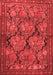 Persian Red Traditional Area Rugs